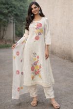 Embroidery Design Kurta Set - Image 4