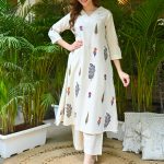 Embroidery Design Kurta Set