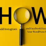 How to Add instagram and Facebook Feeds to Your WordPress Site
