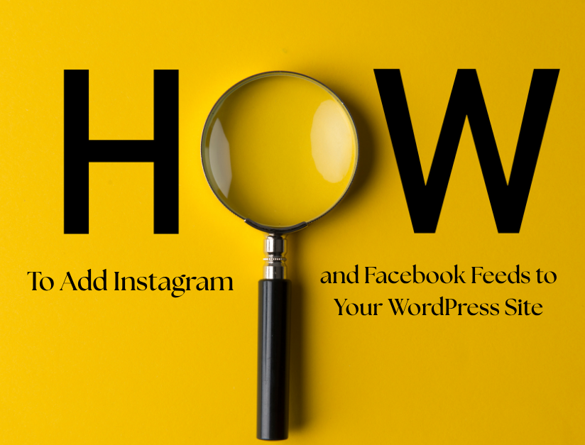 How to Add instagram and Facebook Feeds to Your WordPress Site