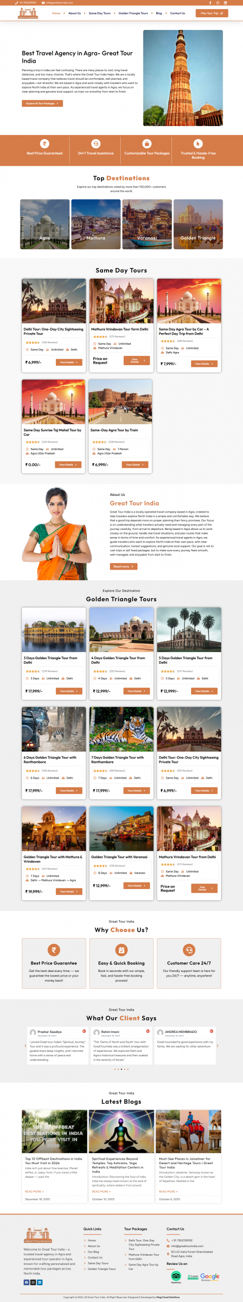 Mag Cloud Solutions Portfolio – Website & Graphic Designs work