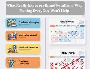 What Really Increases Brand Recall and Why Posting Every Day Won’t Help