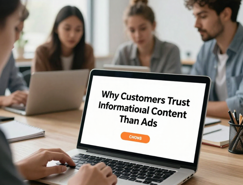 Why Customers Trust Informational Content More Than Ads